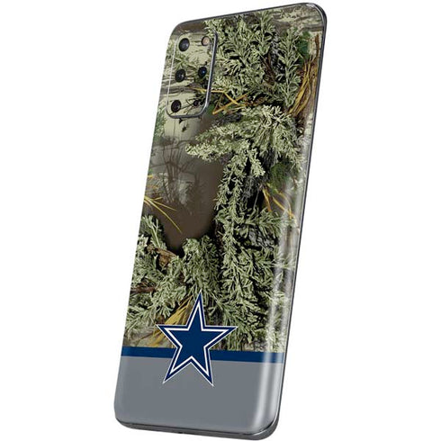 NFL Realtree Camo Dallas Cowboys Galaxy S20 Plus Skin
